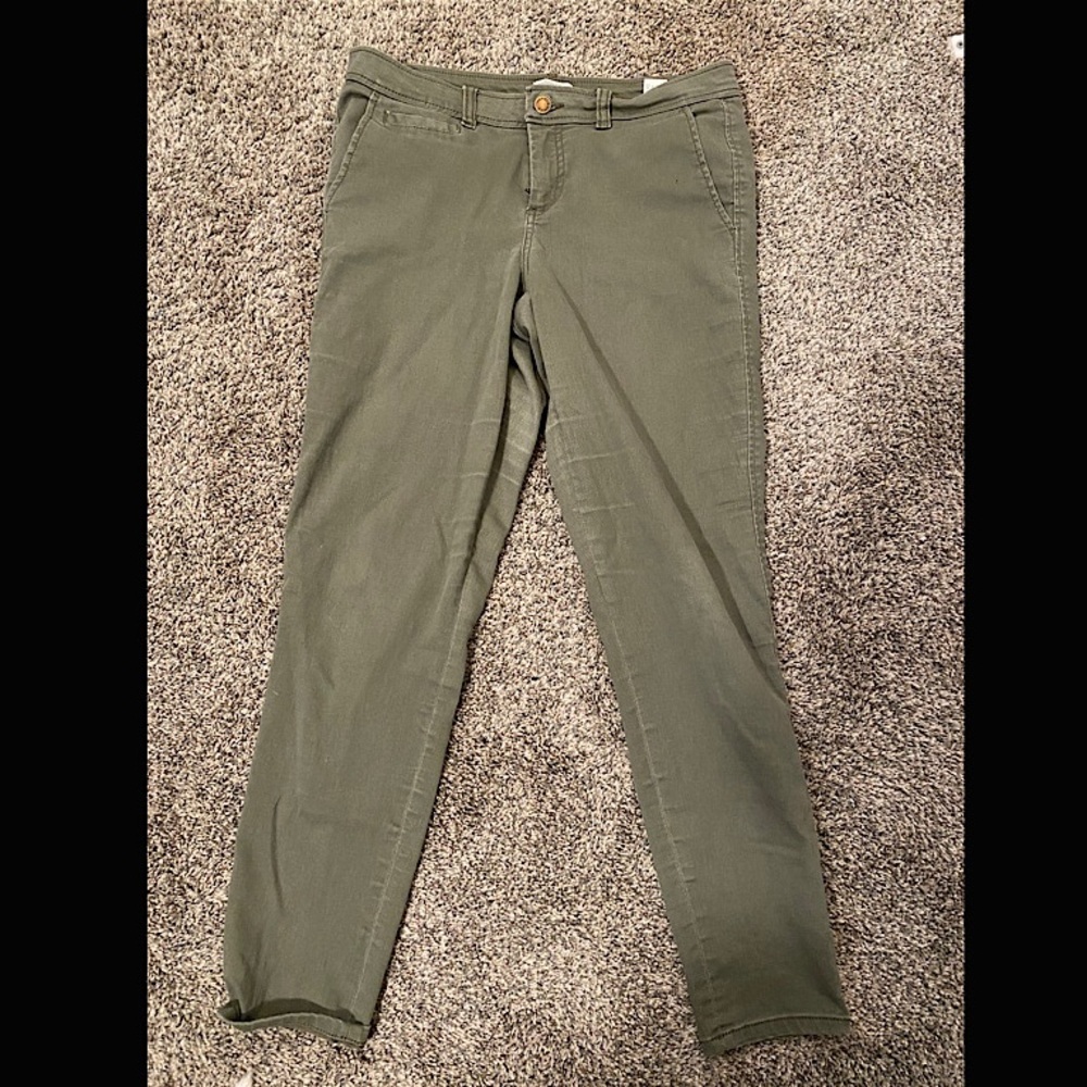 Olive Green Dress Pant